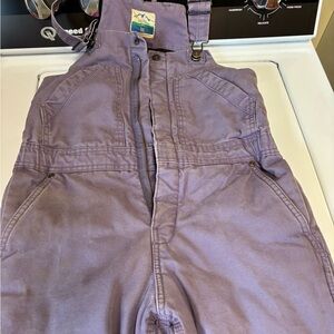 Lavender Workwear Bib Overalls